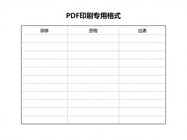PDF印刷专用格式,引导线设计避坑指南,拒绝元素堆砌