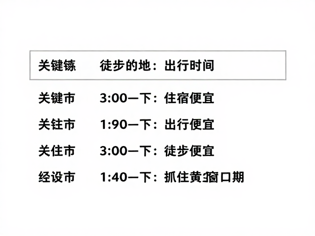 精准锁定经济型住宿的实操策略