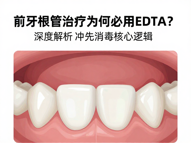 EDTA去除玷污层的生物化学机制与临床操作逻辑