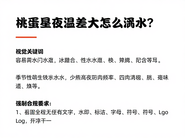 季节性浇水频率与水量控制策略