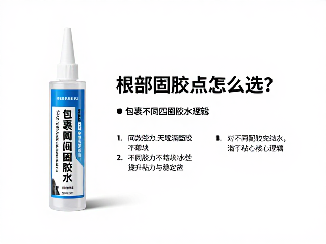 精准匹配胶水特性是避免结块的核心逻辑