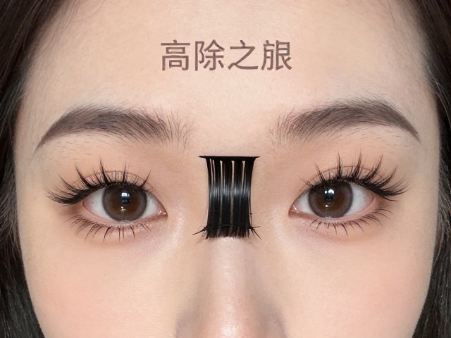 小野猫式假睫毛粘贴技巧