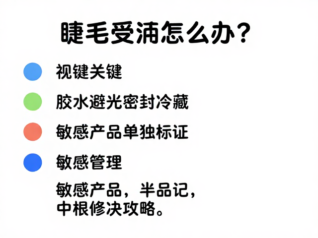 敏感产品的标识与分区管理