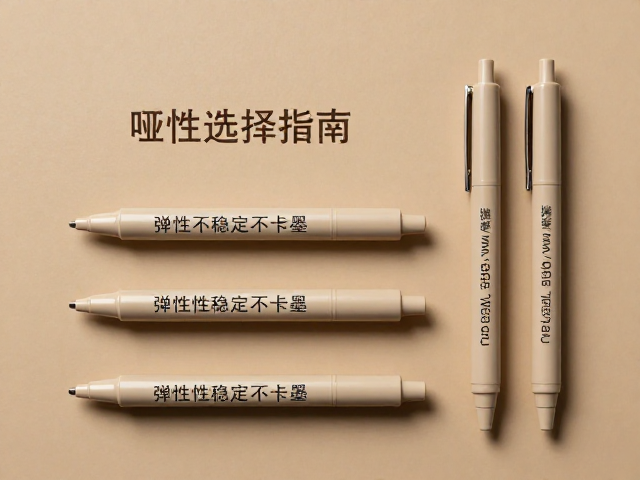 哑光自然质感笔芯，高弹性稳定不卡墨，粗度选择指南