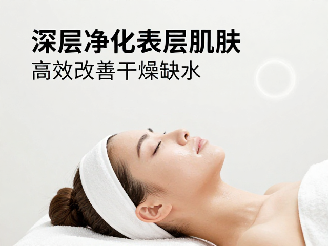 美容院项目配套，深层净化表层肌肤，高效改善干燥缺水难题