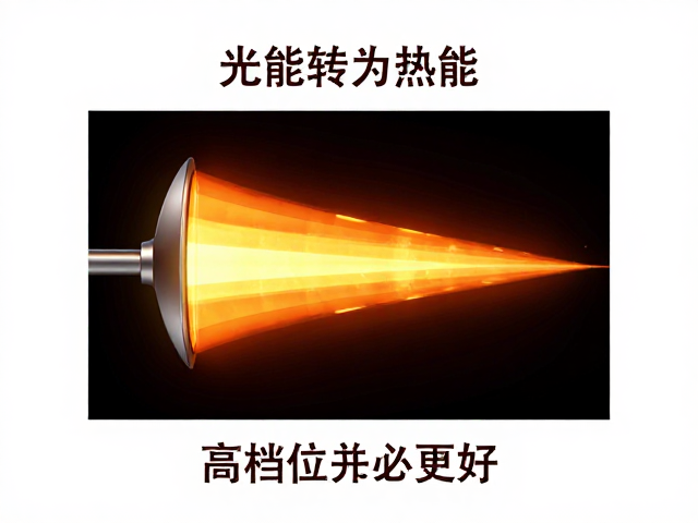 光能转为热能，揭秘能量密度，高档位未必更好