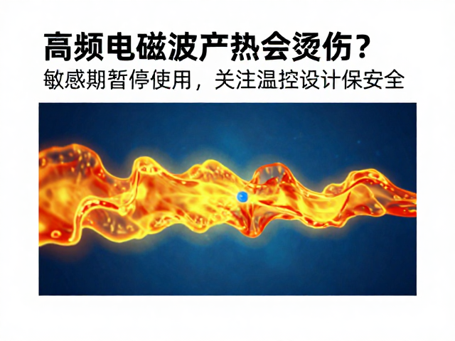高频电磁波产热会烫伤？敏感期暂停使用，关注温控设计保安全