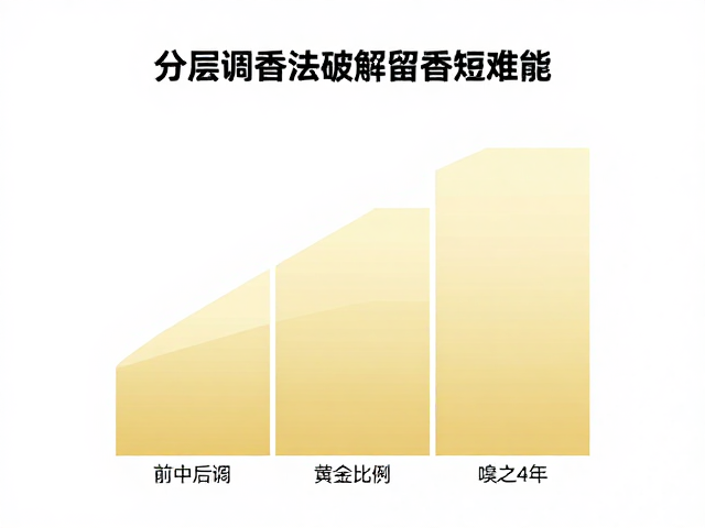 前中后调黄金比例揭秘,分层调香法破解留香短难题
