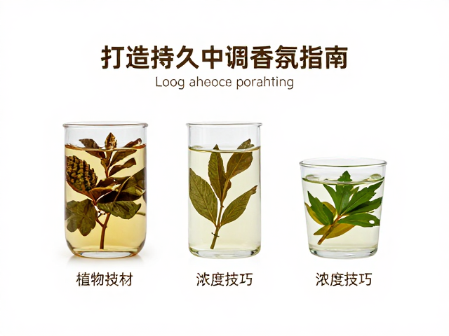 中调香氛的调配逻辑与浓度控制