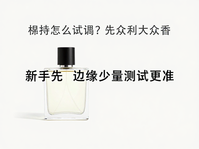 香水怎么试?新手先试大众香,衣物边缘少量测试更准