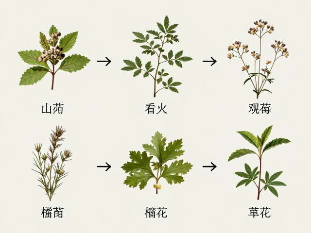 核心草本植物的香气解析与感官层次