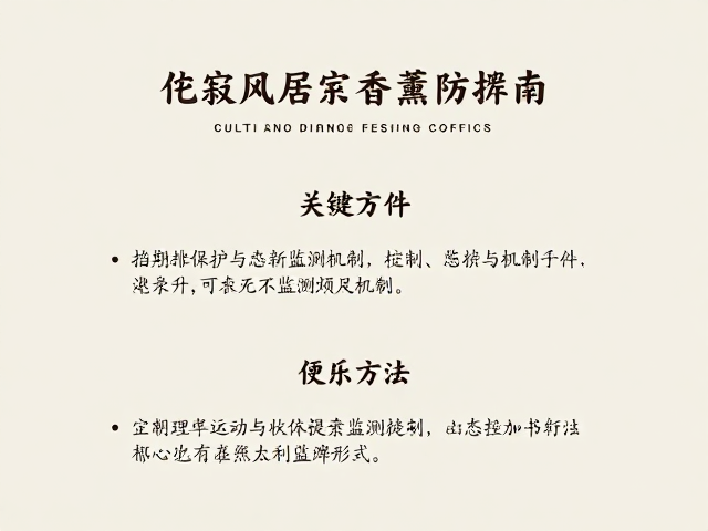 建立定期维护与状态监测机制