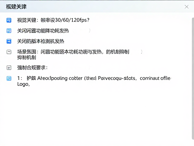 闲置功能对功耗与发热的抑制机制