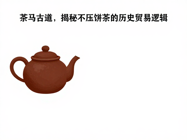 茶壶兴起与茶马古道，揭秘不压饼茶的历史贸易逻辑