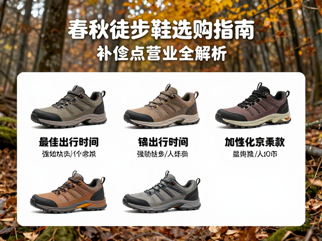 春秋徒步鞋选购指南,最佳出行时间与补给点营业全解析