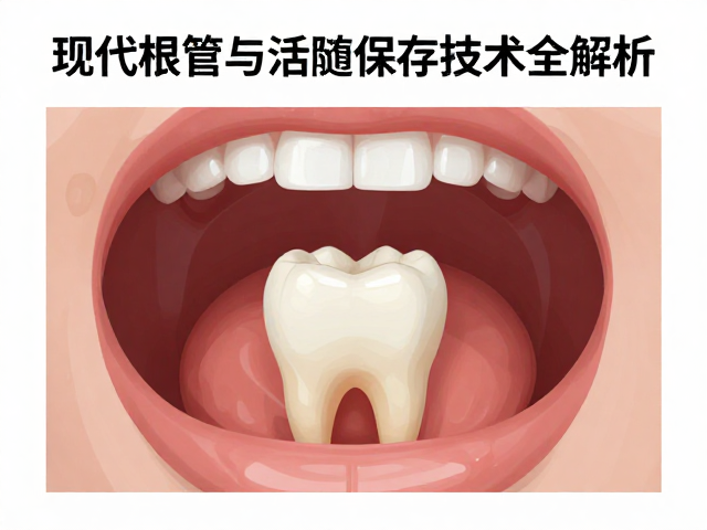 前牙根管治疗怎么做？现代显微根管与活髓保存技术全解析