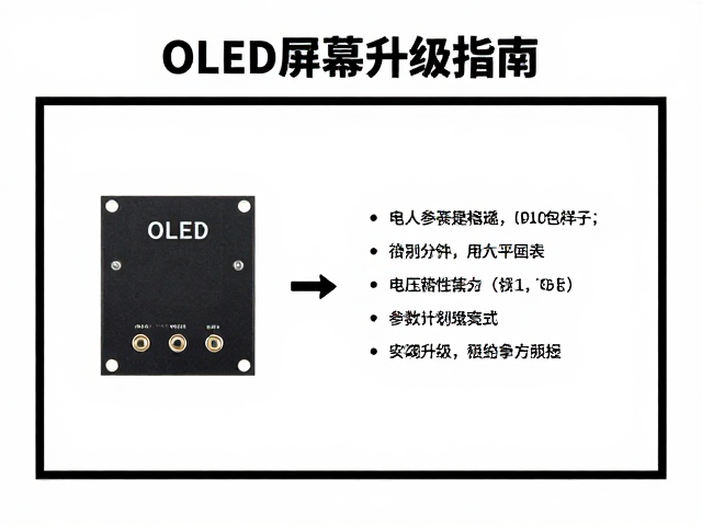 OLED屏幕升级指南，电压转换模块与螺丝固定件选型安装