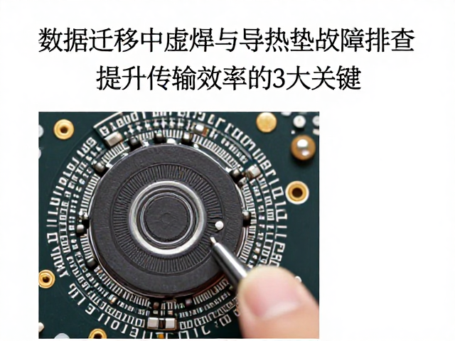 数据迁移中虚焊与导热垫故障排查，提升传输效率的3大关键