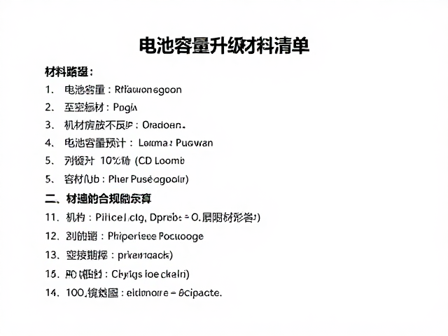 芯片安装教程，电池容量升级材料清单与详细步骤