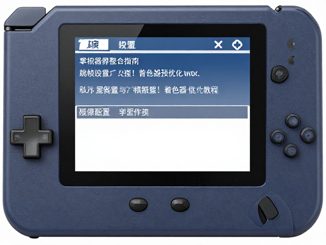 掌机模拟器整合指南，跳帧设置与着色器预设优化教程