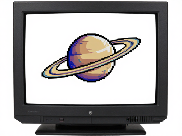 SS土星改装，CRT换LCD，重现像素艺术美学