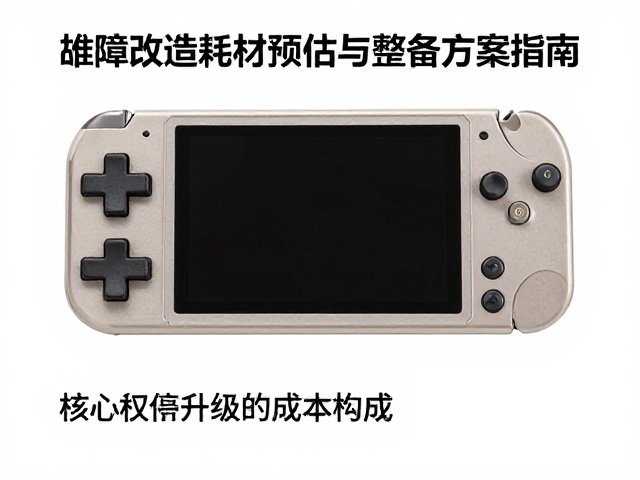 掌机改装成本全解析，故障改造耗材预估与整备方案指南