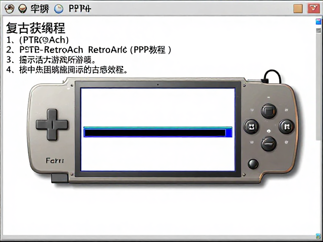 RetroArch安装教程，为PSP游戏添加扫描线效果，重温复古画质