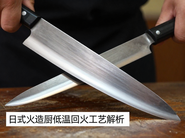 日式火造厨刀低温回火工艺解析，使用后务必擦干防锈指南