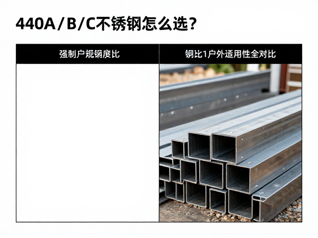 440A/B/C不锈钢怎么选?钢材工艺定价与户外适用性全对比