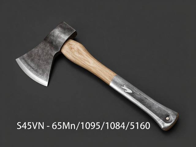 S45VN与65Mn/1095/1084/5160钢材对比,斧刃选哪种更锋利耐用?