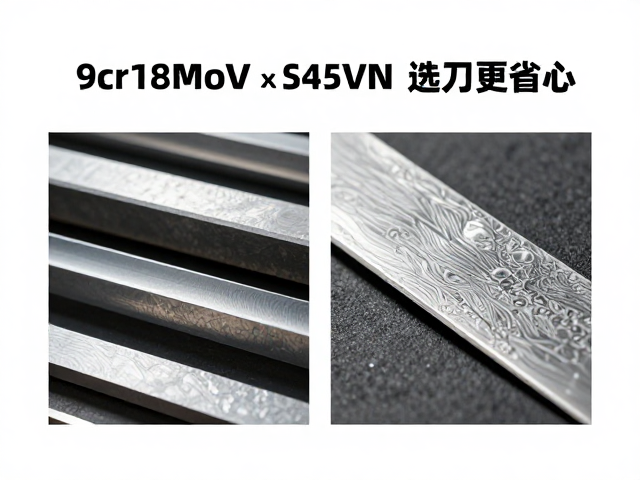 9Cr18MoV与S45VN对比,按使用场景选刀具更省心