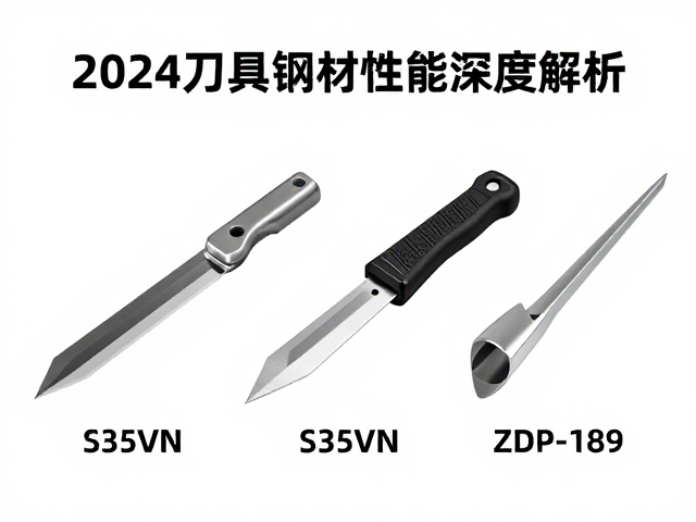 M4、S35VN、ZDP-189、O1碳钢粉末钢怎么选?2024刀具钢材性能深度解析