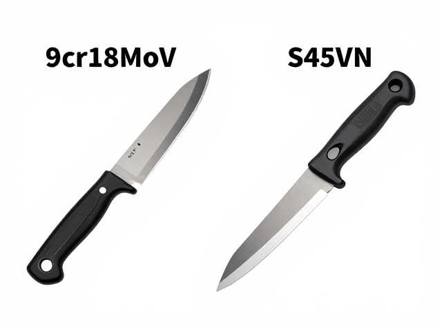 9Cr18MoV与S45VN对比,按使用场景选刀具更省心