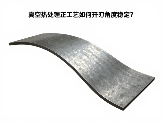 真空热处理正火工艺，如何实现开刃角度稳定？