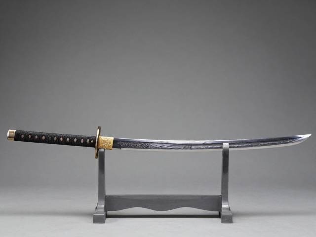 日本古刀复刻，大马士革纹博物馆级布展赏析