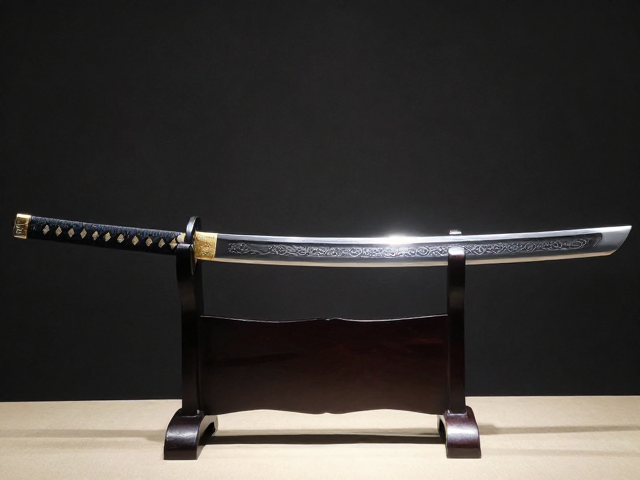 日本古刀复刻，大马士革纹博物馆级布展赏析