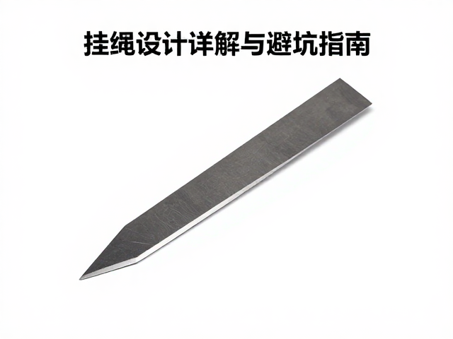 木工雕刻刀刀片回弹怎么办？挂绳孔设计详解与避坑指南