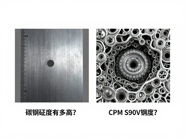 碳钢硬度有多高？对比CPM S90V钢，谁才是硬度之王？