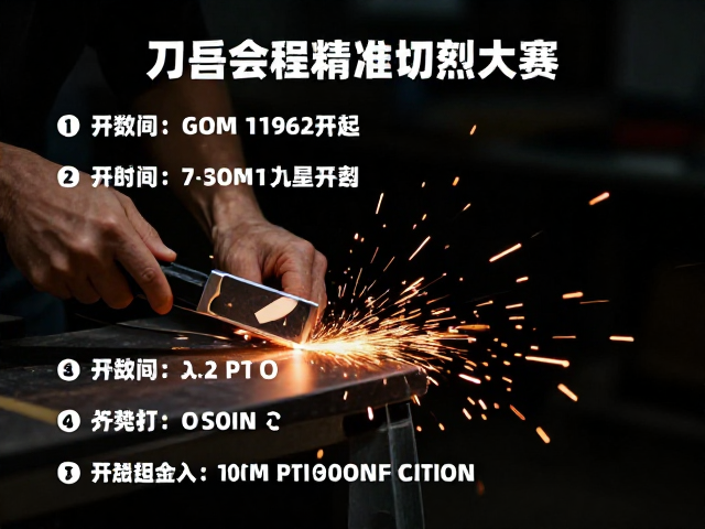 刀具打磨与精准切割大赛,投掷距离统一规则解析