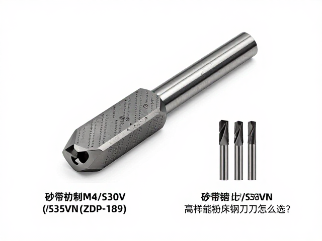 砂带打磨M4/S30V/S35VN/ZDP-189性能对比,高性能粉末钢刀具怎么选?