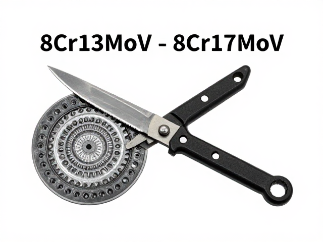8Cr13MoV与8Cr17MoV折刀对比,空冷淬火性能解析