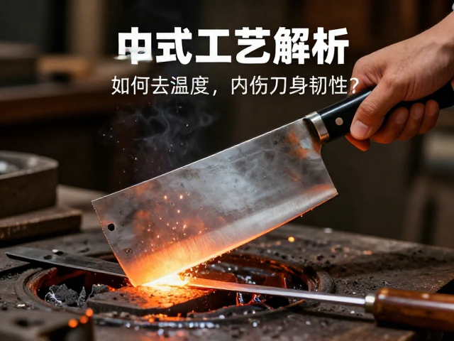 中式手锻菜刀回火工艺解析,如何提升刀身韧性?
