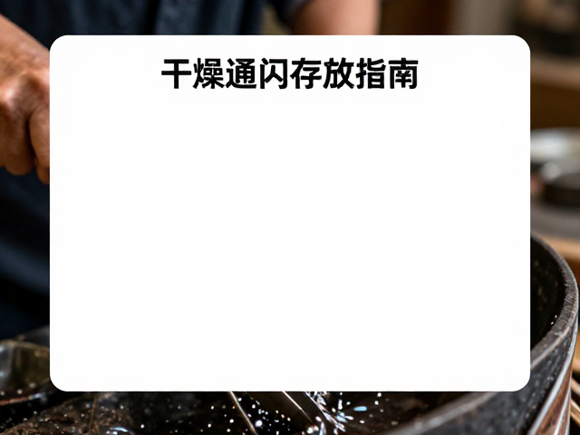 非遗传统锻打与水淬工艺，干燥通风存放指南