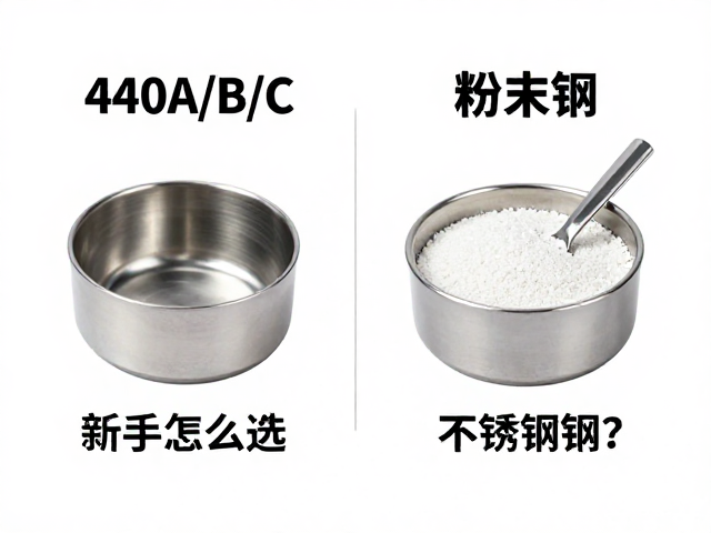 440A/B/C与粉末钢对比,新手怎么选不锈钢?避坑指南