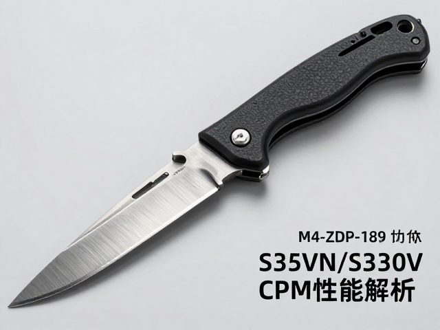 M4/ZDP-189粉末钢户外刀具，S35VN/S30V拉丝工艺与CPM性能解析