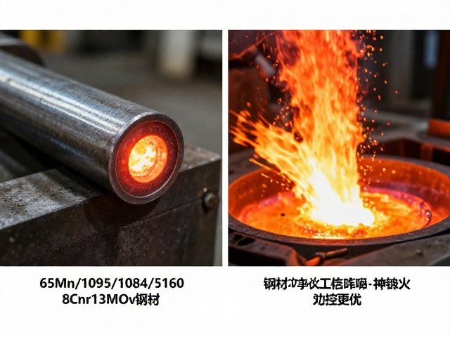 65Mn/1095/1084/5160/8Cr13MOv钢材淬火处理对比,哪种钢材性能更优?