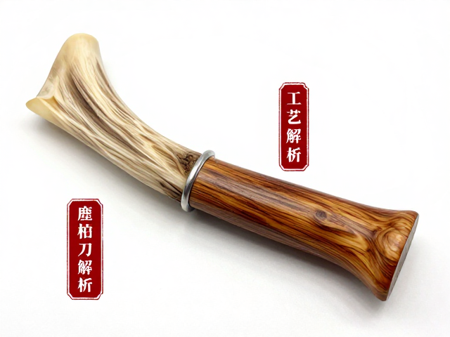 崖柏鹿角刀柄胚怎么选？天然纹理与工艺解析