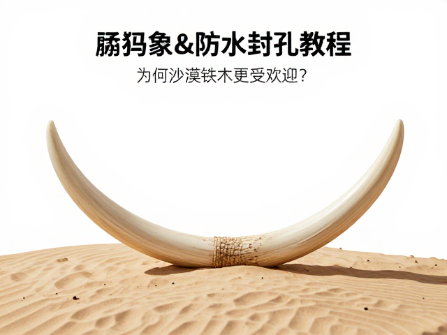 猛犸象牙防水封孔教程，为何沙漠铁木更受欢迎？