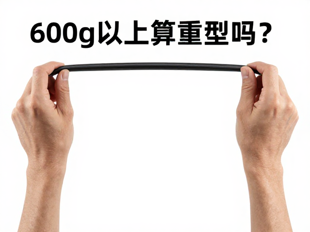 600g以上算重型吗？轻量结构减负，低重设计缓解手部疲劳