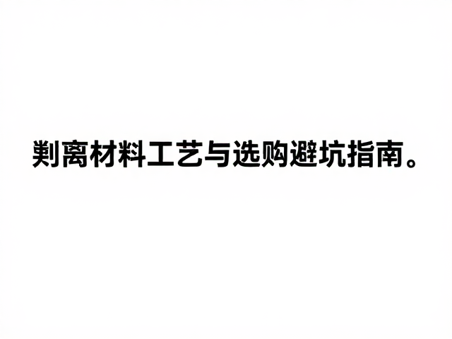 修边刀断刃器怎么选?剥离材料工艺与选购避坑指南